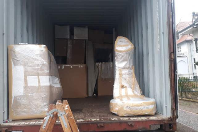 Stückgut-Paletten von Fürth nach Burkina Faso transportieren